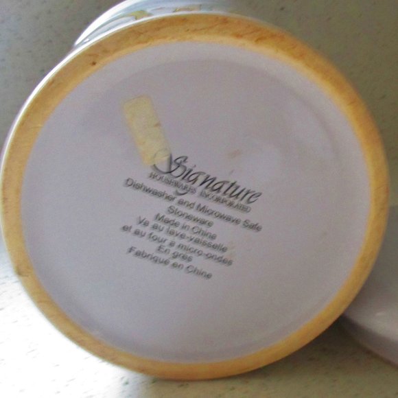 Stoneware Dog Treat Jar or Cookie Jar w/ Bone Lid - Picture 7 of 11